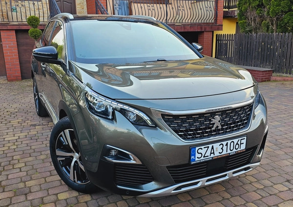 Peugeot 3008 cena 84900 przebieg: 168000, rok produkcji 2018 z Poręba małe 631